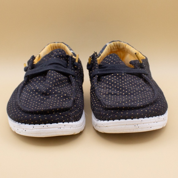 Hey Dude Wendy Funk Floral Dot Slip On Loafer Shoes Women's Size 8 - Picture 2 of 8